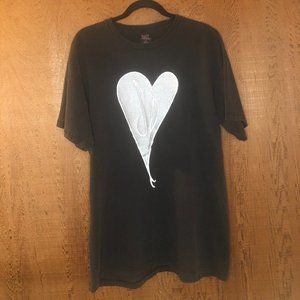 SMASHING PUMPKINS Mellon Collie 1995 SP Sparkle heart vintage licensed t shirt